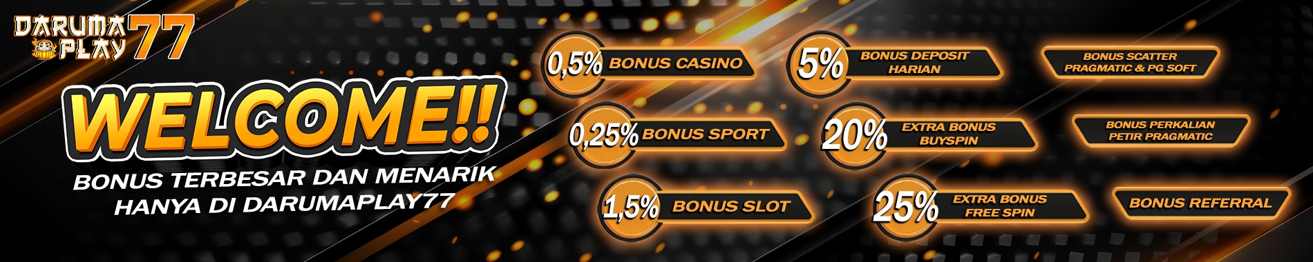 selamat datang + all promo